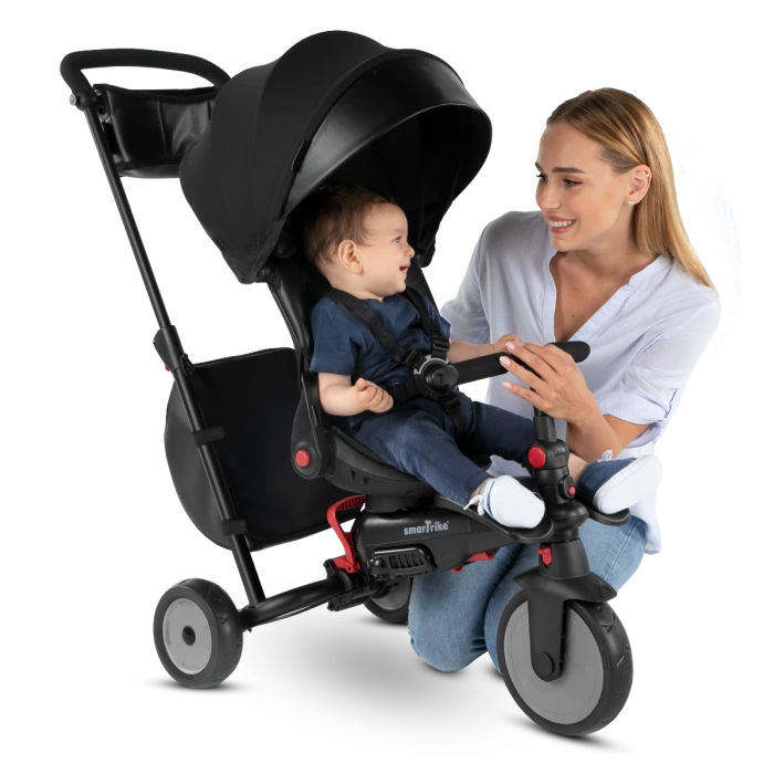 SmarTrike 6-in-1 STR7 Stroller Trike - Black 8 SmarTrike 6-in-1 STR7 Stroller Trike - Black - Image 6