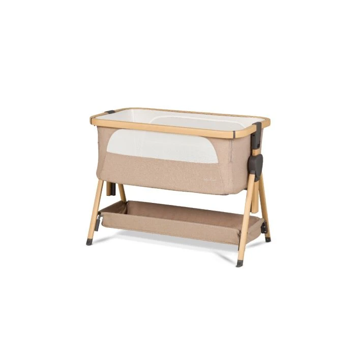 Silver Cross Lunar Bedside Crib - Oatmeal 3 Silver Cross Lunar Bedside Crib - Oatmeal