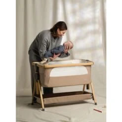 Silver Cross Lunar Bedside Crib - Oatmeal 16 Silver Cross Lunar Bedside Crib - Oatmeal -Baby Products Store sx argos lunar 6