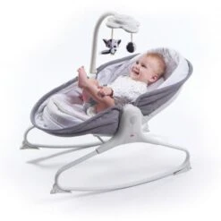 Tiny Love 3-in-1 Rocker Napper - Grey -Baby Products Store tiny love 3 in 1 rocker napper grey lifestyle upright 49740