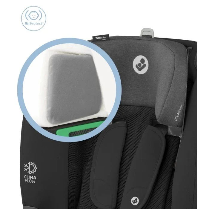 Maxi-Cosi Maxi Cosi Titan Pro I-Size Car Seat - Authentic Black 11 Maxi-Cosi Maxi Cosi Titan Pro I-Size Car Seat - Authentic Black - Image 9