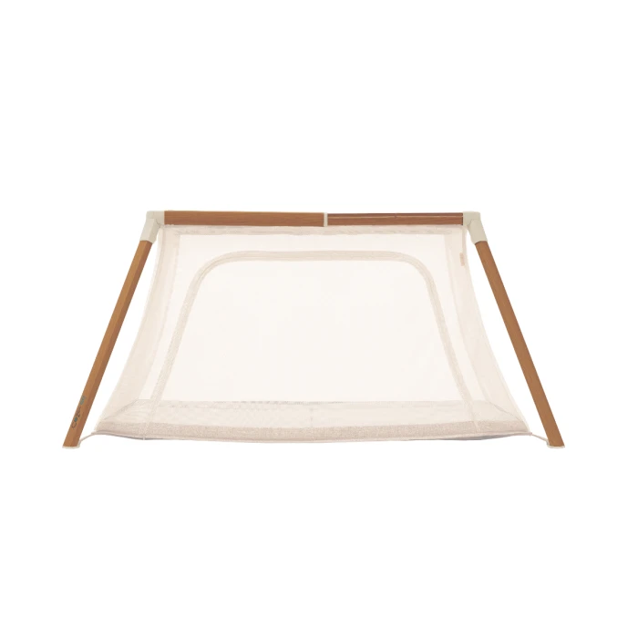Tutti Bambini CoZee Go Travel Cot - Scandinavian Walnut/Ecru 4 Tutti Bambini CoZee Go Travel Cot - Scandinavian Walnut/Ecru - Image 3