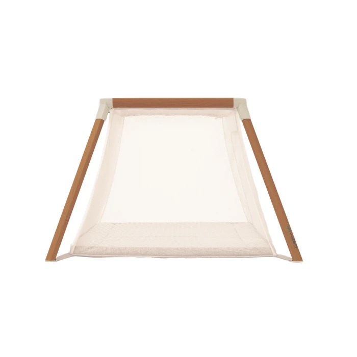 Tutti Bambini CoZee Go Travel Cot - Scandinavian Walnut/Ecru 5 Tutti Bambini CoZee Go Travel Cot - Scandinavian Walnut/Ecru - Image 4
