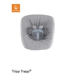 Stokke Tripp Trapp Newborn Set - Grey -Baby Products Store tripptrapp newbornset grey frontview 190314 sp 3d