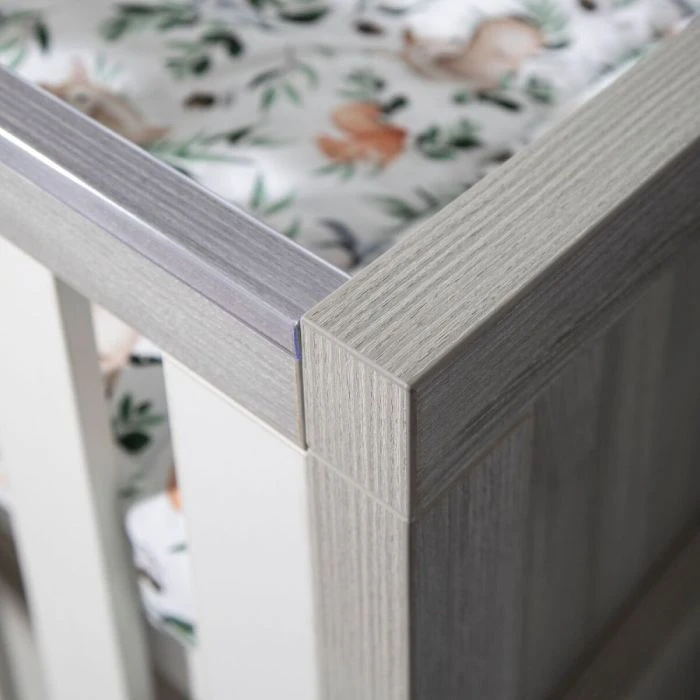 Tutti Bambini Modena Cot Bed - Grey Ash/White 12 Tutti Bambini Modena Cot Bed - Grey Ash/White - Image 10