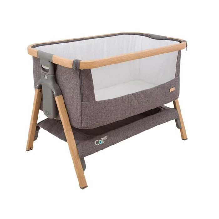 Tutti Bambini CoZee Run Wild Bedside Crib Starter Pack & Protector - Oak And Charcoal 4 Tutti Bambini CoZee Run Wild Bedside Crib Starter Pack & Protector - Oak And Charcoal - Image 2