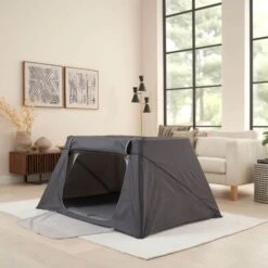 Tutti Bambini CoZee Go Travel Cot Day & Night Bundle - Oak/Charcoal -Baby Products Store tutti bambini cozee go day night shade 10 26273