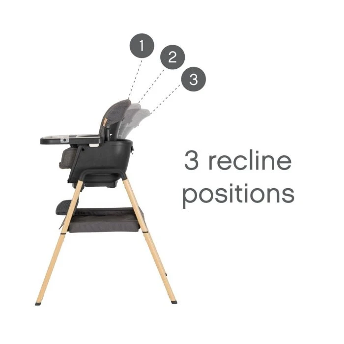 Tutti Bambini Nova Evolutionary Highchair - Grey/Oak 8 Tutti Bambini Nova Evolutionary Highchair - Grey/Oak - Image 6
