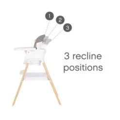 Tutti Bambini Nova Evolutionary Highchair - White/Oak -Baby Products Store tutti bambini nova highchair oak white 22