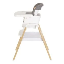Tutti Bambini Nova Evolutionary Highchair - White/Oak -Baby Products Store tutti bambini nova highchair oak white 2