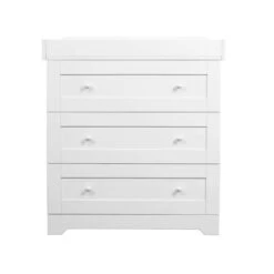 Tutti Bambini Rio 3 Piece Room Set - White -Baby Products Store tutti bambini rio chest changer white 4 2 68460.1611059476