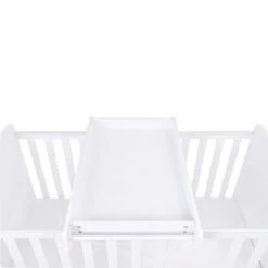 Tutti Bambini Rio Cot Bed With Cot Top Changer & Mattress - White 12 Tutti Bambini Rio Cot Bed With Cot Top Changer & Mattress - White -Baby Products Store tutti bambini rio cot bed with cot top changer mattress white detail top