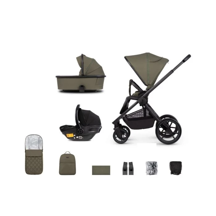 Venicci Tinum Edge 3in1 Pushchair - Moss 3 Venicci Tinum Edge 3in1 Pushchair - Moss