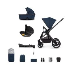 Venicci Tinum Edge 3in1 Pushchair With Base - Ocean