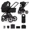 Venicci Tinum Upline 2-in-1 Pushchair (10 Piece Bundle) - All Black -Baby Products Store venicci tinum upline 2 in 1 pram all black 17273