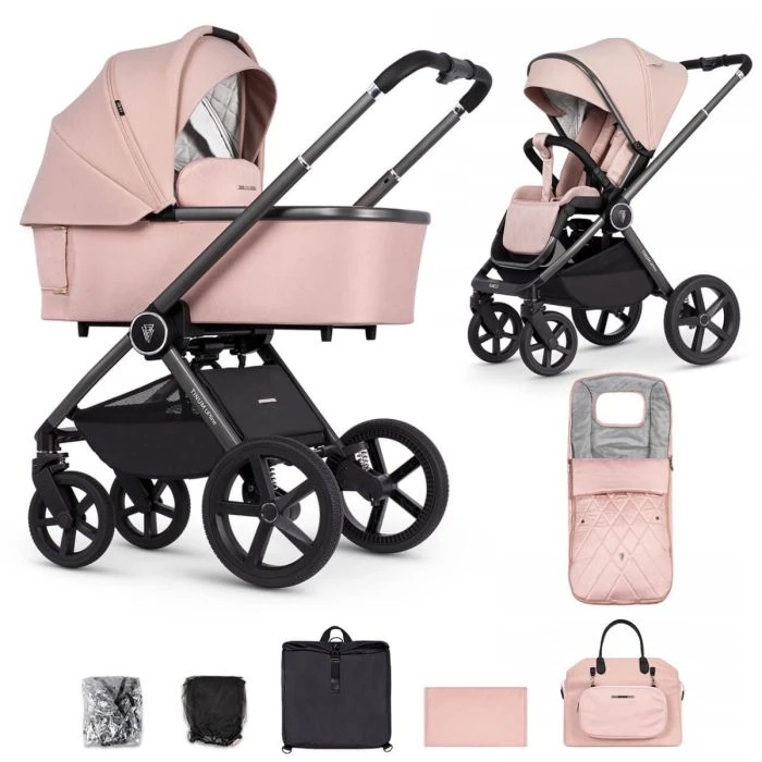 Venicci Tinum Upline 2-in-1 Pushchair (10 Piece Bundle) - Misty Rose 3 Venicci Tinum Upline 2-in-1 Pushchair (10 Piece Bundle) - Misty Rose