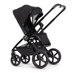 Venicci Tinum Upline 2-in-1 Pushchair (10 Piece Bundle) - All Black -Baby Products Store venicci tinum upline all black parent facing 79308