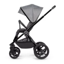 Venicci Tinum Upline 2-in-1 Pushchair (10 Piece Bundle) - Slate Grey -Baby Products Store venicci tinum upline slate grey side 57672