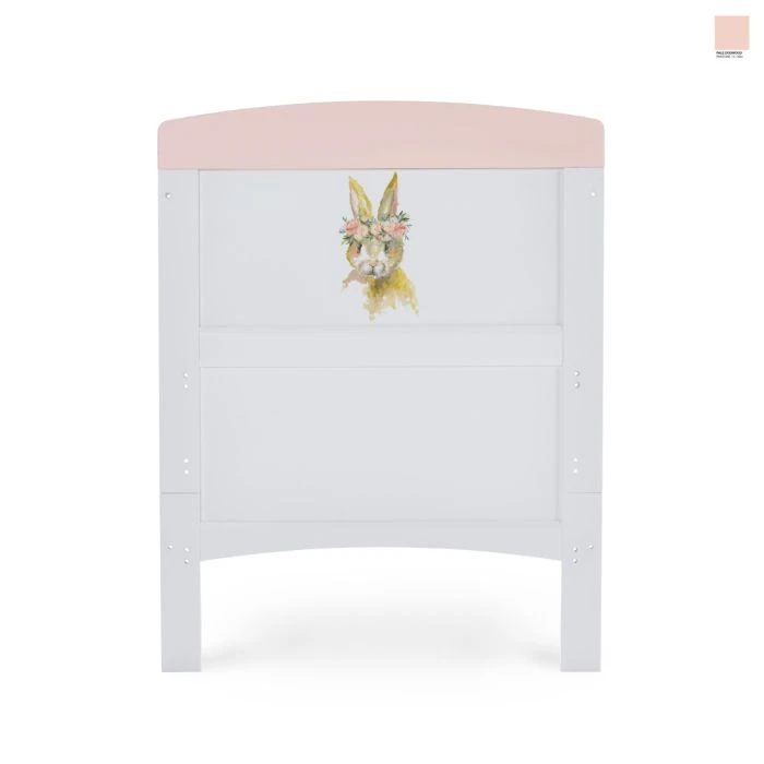 Obaby Grace Inspire Cot Bed - Rabbit Pink 10 Obaby Grace Inspire Cot Bed - Rabbit Pink - Image 8