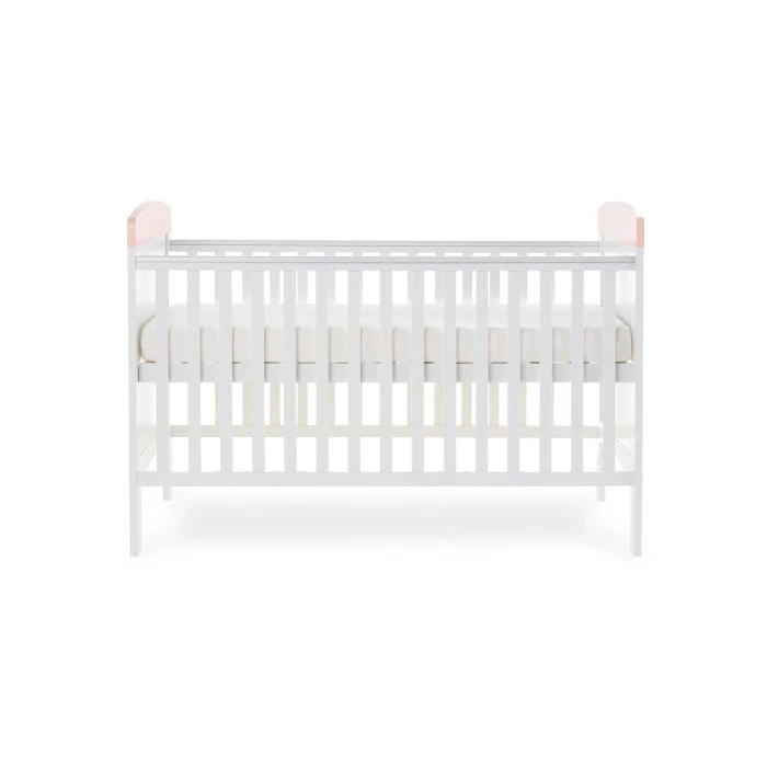 Obaby Grace Inspire Cot Bed - Rabbit Pink 8 Obaby Grace Inspire Cot Bed - Rabbit Pink - Image 6
