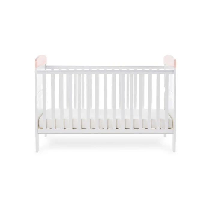 Obaby Grace Inspire Cot Bed - Rabbit Pink 7 Obaby Grace Inspire Cot Bed - Rabbit Pink - Image 5