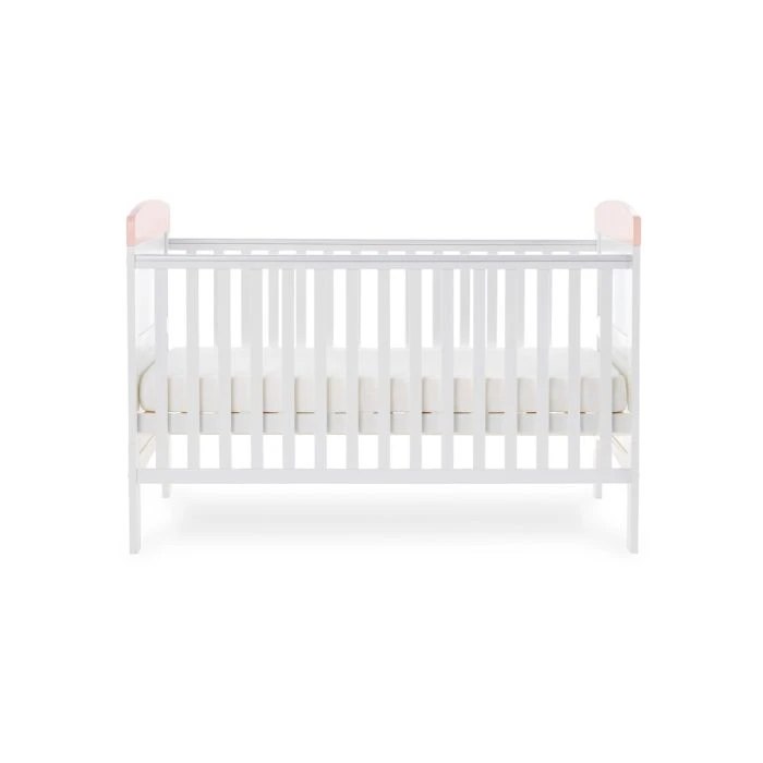 Obaby Grace Inspire Cot Bed - Rabbit Pink 6 Obaby Grace Inspire Cot Bed - Rabbit Pink - Image 4