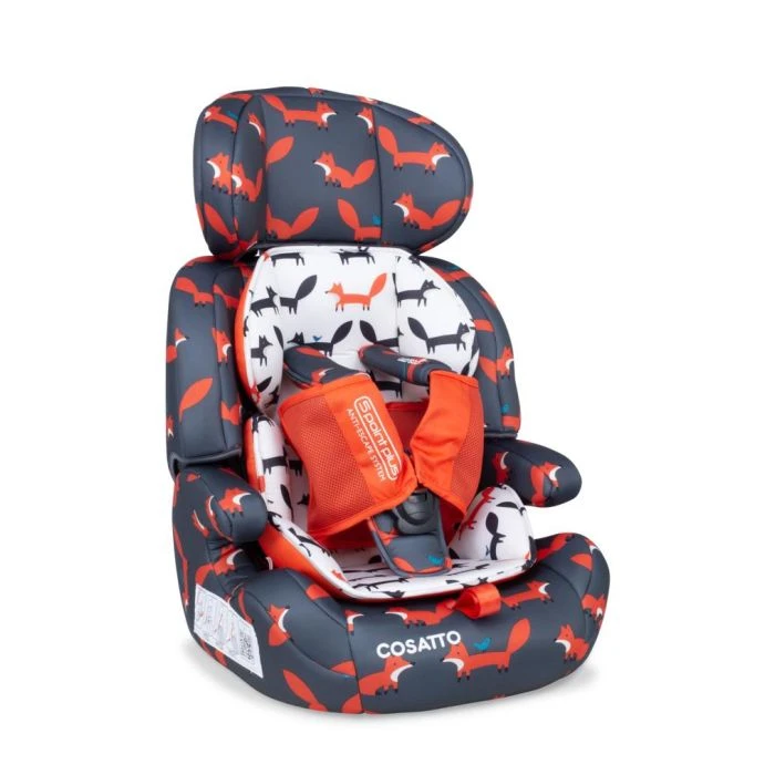 Cosatto Zoomi Car Seat - Charcoal Mister Fox 4 Cosatto Zoomi Car Seat - Charcoal Mister Fox - Image 2
